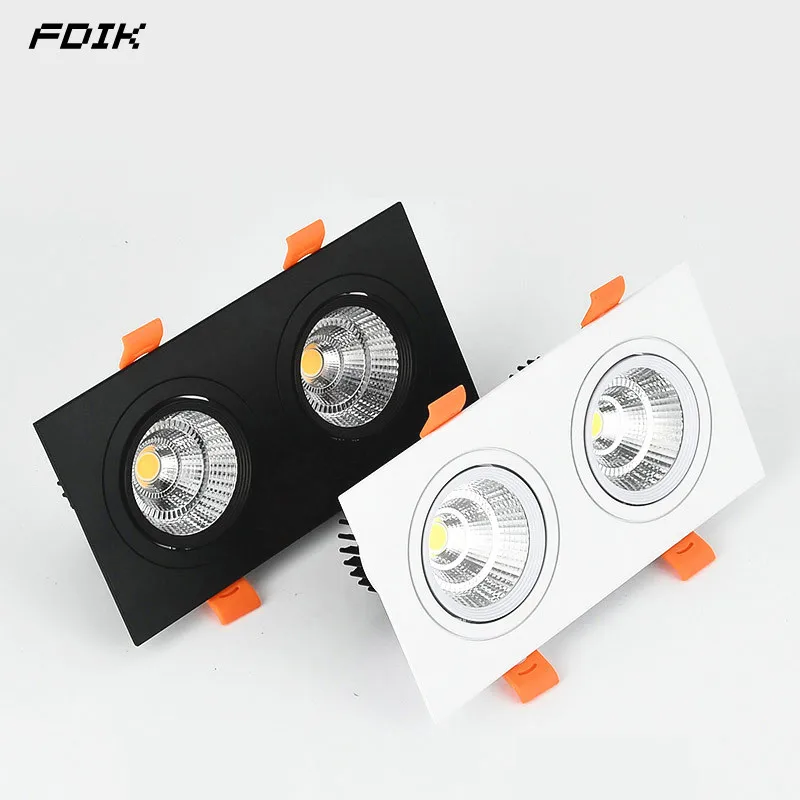 Square Dimmable Recessed COB LED Downlights 7W 9W 12W 18W LED Ceiling Spot Lights AC85-265V LED Ceiling Lamps Indoor Lighting
Square Dimmable Recessed COB LED Downlights 7W 9W 12W 18W LED Ceiling Spot Lights AC85-265V LED Ceiling Lamps Indoor Lighting