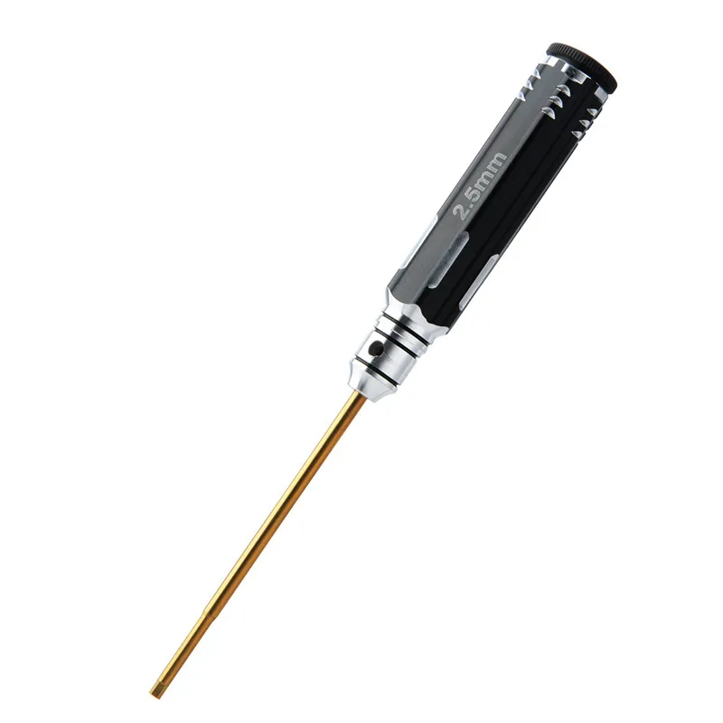 Black Aeromodelling high-grade high-quality hexagonal screwdriver steel titanium plated 1.5,2.0.2.5.3.0mm
Black Aeromodelling high-grade high-quality hexagonal screwdriver steel titanium plated 1.5,2.0.2.5.3.0mm