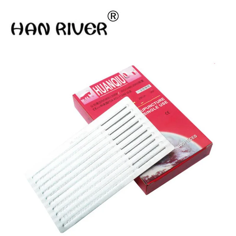 

HANRIVER 100 pieces of disposable sterile medical needles, no silver needles Applicable group: unlimited Women Adult me