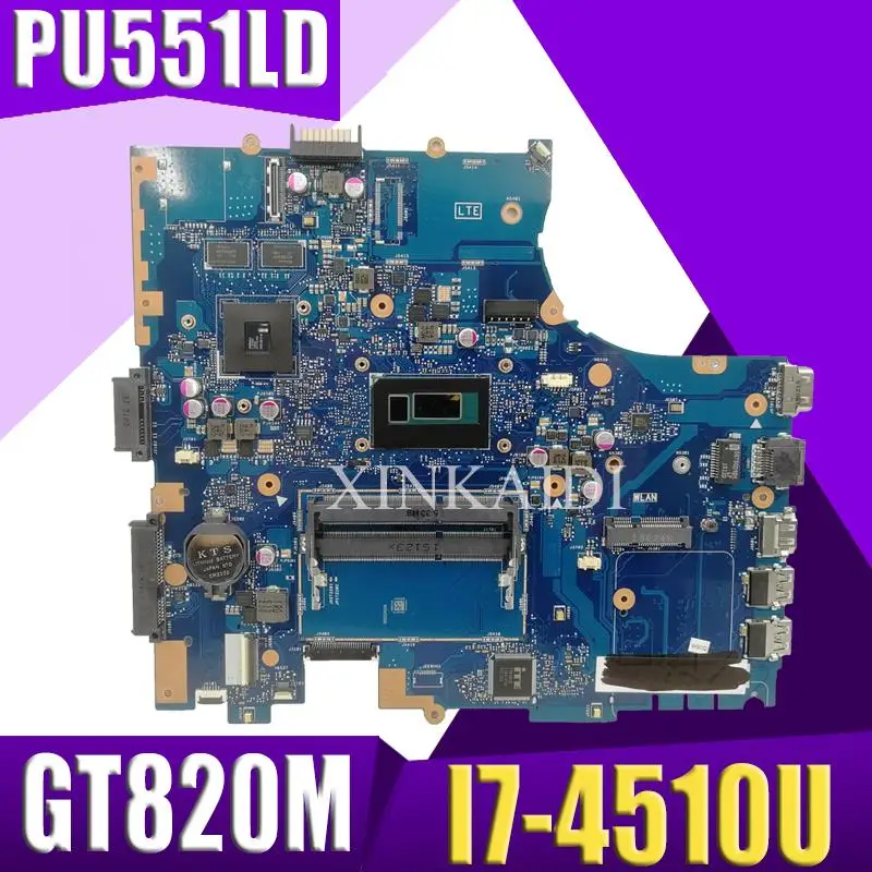 XinKaidi PU551LD материнская плата для ноутбука ASUS PRO551L PU551LD PU551LA PU551L P551L для тестирования системной ок REV2.0 I7-4510U GT820M
XinKaidi PU551LD материнская плата для ноутбука ASUS PRO551L PU551LD PU551LA PU551L P551L для тестирования системной ок REV2.0 I7-4510U GT820M