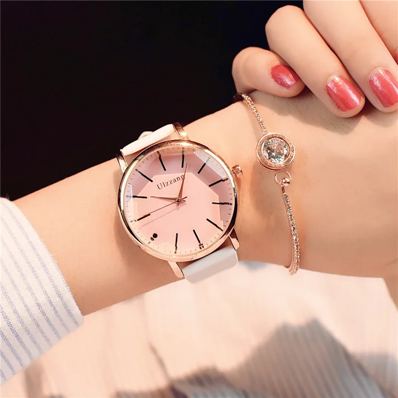 Simple Elegant Brand Women Fashion PU Leather Watch Wristwatch Quartz Analog Business Casual watch
Simple Elegant Brand Women Fashion PU Leather Watch Wristwatch Quartz Analog Business Casual watch