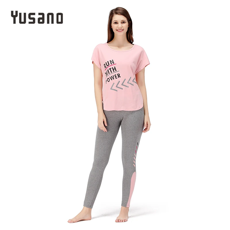 Пижама Yusano женская хлопковая с коротким рукавом|home clothes|womens pajamas setpajama sets |