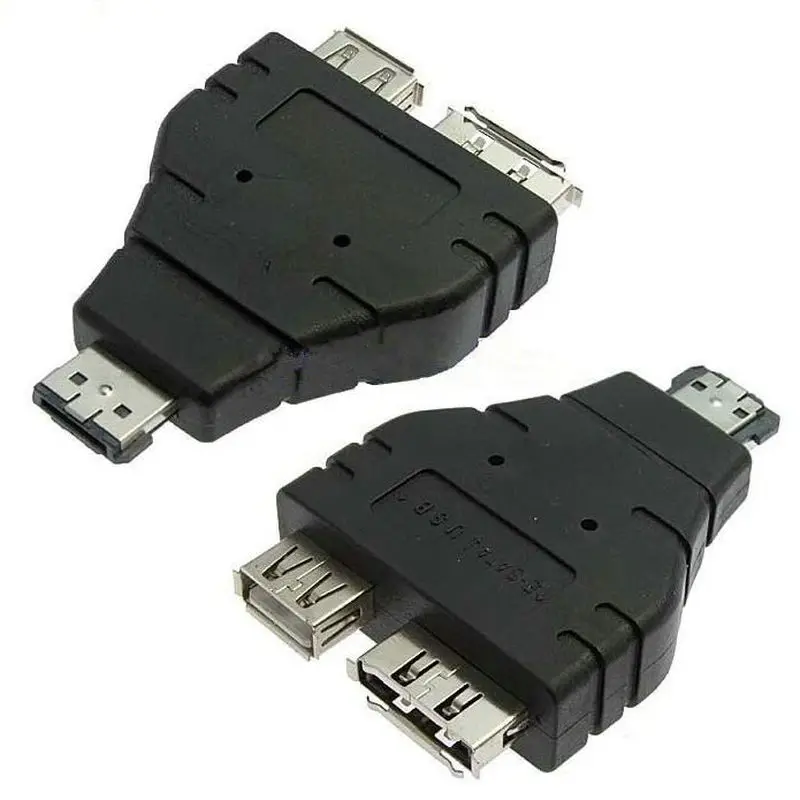 Комбинированный разветвитель Great Q eSATA в + USB конвертер адаптер соединитель кабель