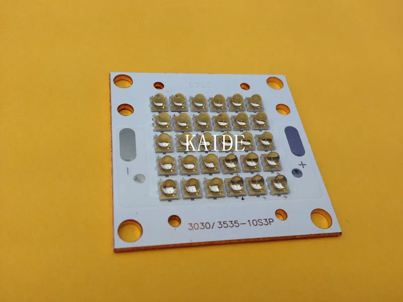 УФ светодиодный диодный модуль 395nm Светодиодная лампа фиолетовый свет 30w40w50w led 60