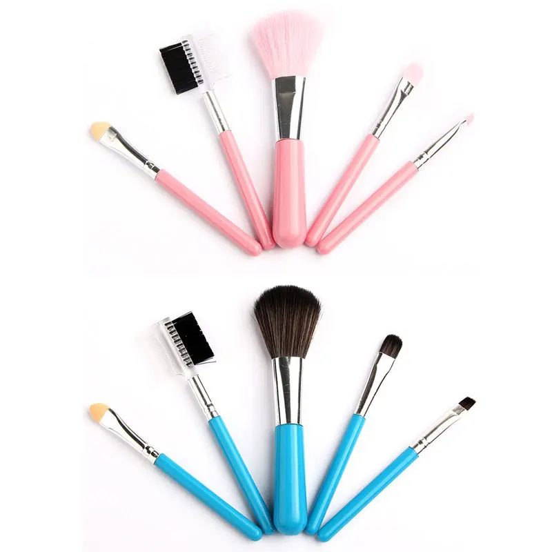 Romantic Bear Portable Makeup Brushes set 5pcs tools with PVC Bag Pink /Blue Colors 12set/lot drop shipping
Romantic Bear Portable Makeup Brushes set 5pcs tools with PVC Bag Pink /Blue Colors 12set/lot drop shipping