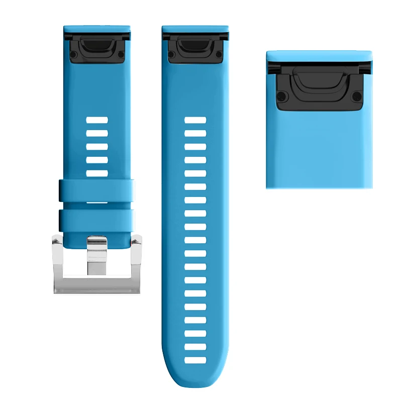 26mm Width Strap for Garmin Fenix 5X Band Sport Silicone Watchband with Easy Fit for Garmin Fenix 3/3HR Watch Wrist band Strap
26mm Width Strap for Garmin Fenix 5X Band Sport Silicone Watchband with Easy Fit for Garmin Fenix 3/3HR Watch Wrist band Strap