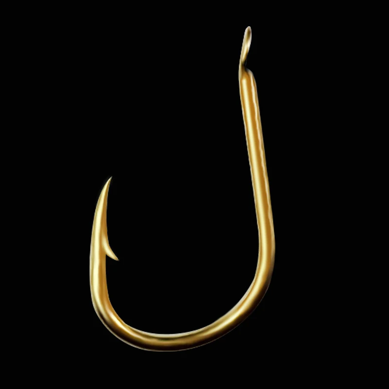 Hennoy Fishing Hook 100 pcs High Carbon Steel Sharp Hooks Barbed Fishhooks- Gold color
Hennoy Fishing Hook 100 pcs High Carbon Steel Sharp Hooks Barbed Fishhooks- Gold color