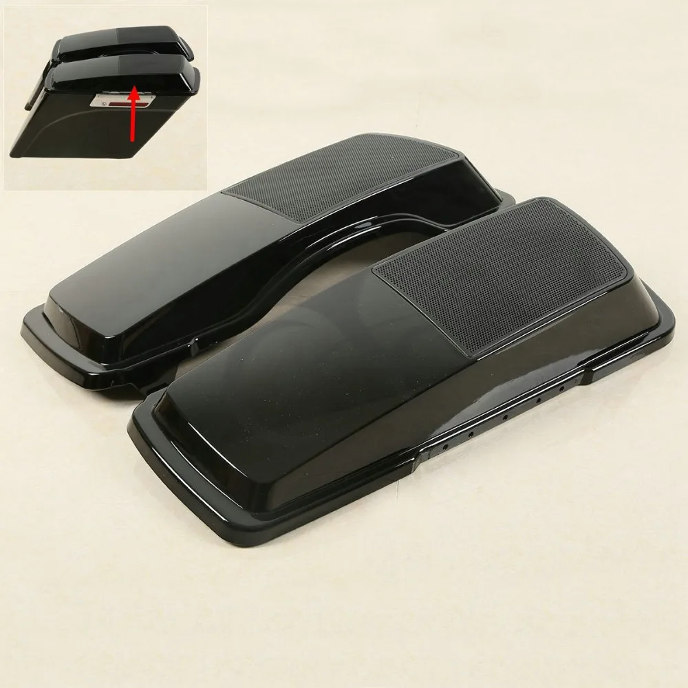 Motorcycle 6x9" Saddlebag Speaker Lids For Harley Touring Electra Glide Street Glide Road Glide Road King Ultra CVO 1993-2013
Motorcycle 6x9" Saddlebag Speaker Lids For Harley Touring Electra Glide Street Glide Road Glide Road King Ultra CVO 1993-2013