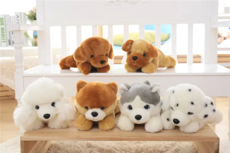 100% new cartoon dog about 32cm prone dog husky plush toy soft doll birthday gift b1389
100% new cartoon dog about 32cm prone dog husky plush toy soft doll birthday gift b1389