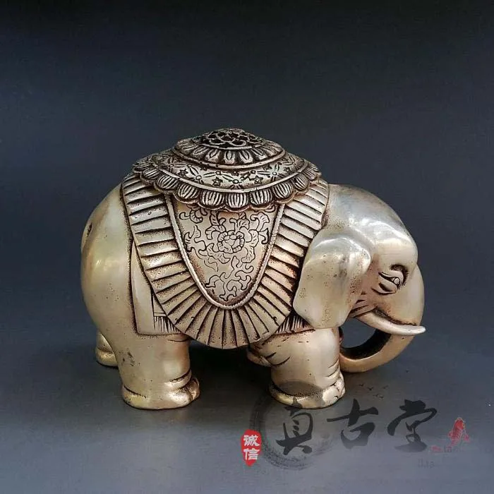 TOP collection # Home OFFICE Decor COOL art -old Vintage silver Elephant sculpture silver plating censer burner ART statue
TOP collection # Home OFFICE Decor COOL art -old Vintage silver Elephant sculpture silver plating censer burner ART statue