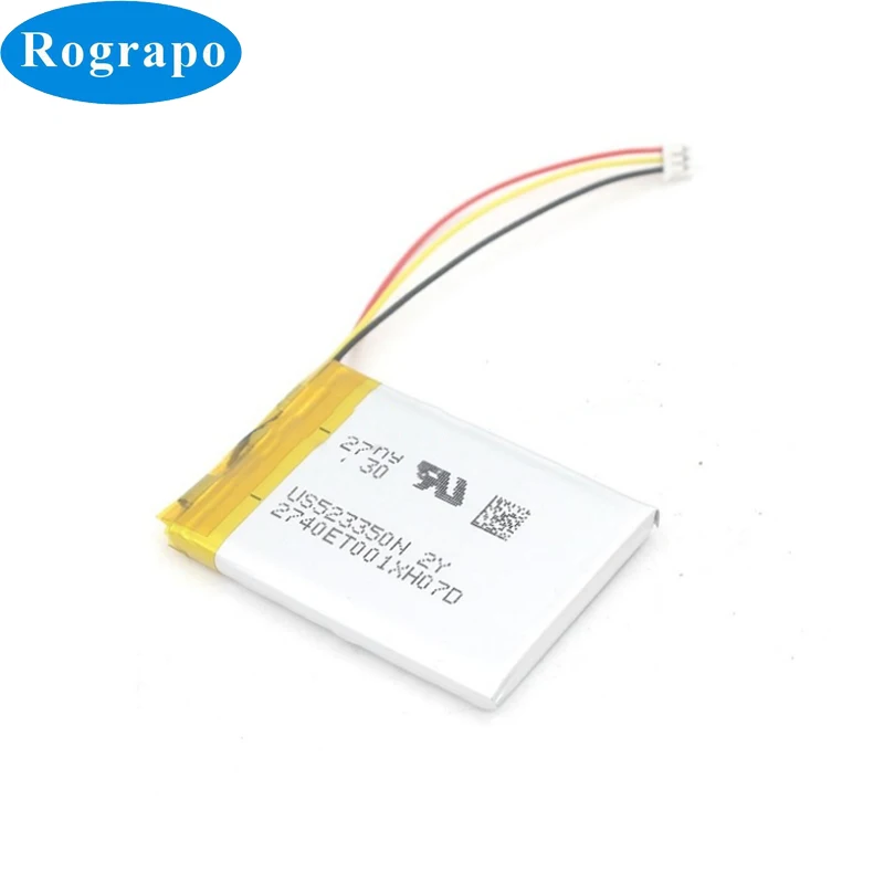 New Li-Polymer 1200mAh Replacement Battery For Logitech G403 Full Batteries Accumulator 3-wire plug
New Li-Polymer 1200mAh Replacement Battery For Logitech G403 Full Batteries Accumulator 3-wire plug