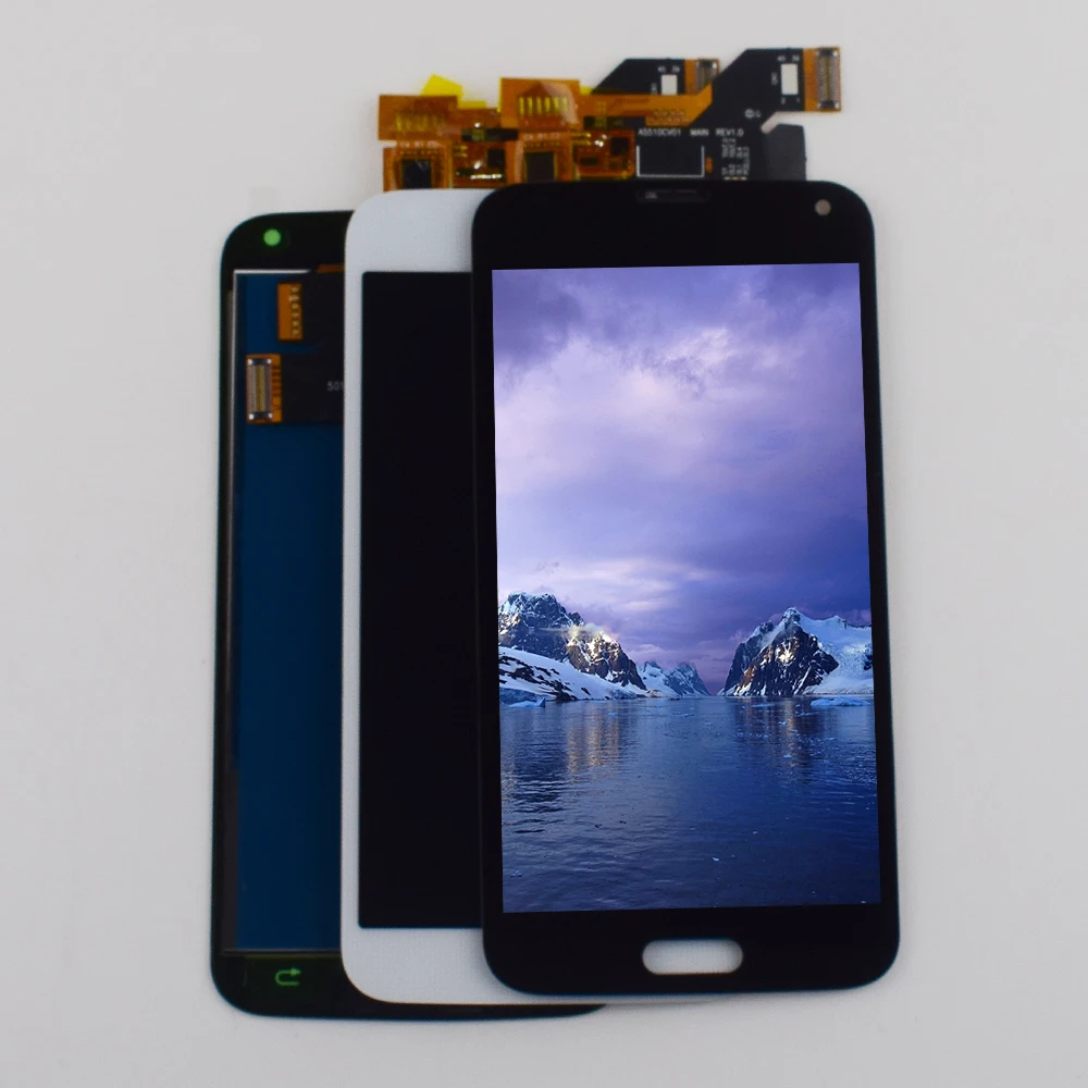 Для Samsung Galaxy S5 дисплей сенсорный экран дигитайзер в сборе для Samsung Galaxy S5 G900F ЖК-дисплей G900 SM-G900 SM-G900F LCD
Для Samsung Galaxy S5 дисплей сенсорный экран дигитайзер в сборе для Samsung Galaxy S5 G900F ЖК-дисплей G900 SM-G900 SM-G900F LCD