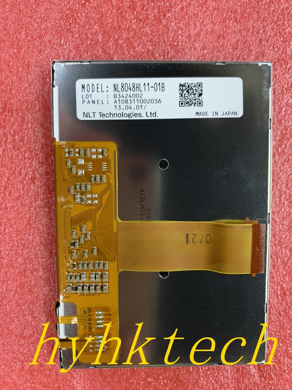 NL8048HL11-01B 4,1 дюймов промышленный ЖК-дисплей, 800*480. Новые и оригинальные в наличии
NL8048HL11-01B 4,1 дюймов промышленный ЖК-дисплей, 800*480. Новые и оригинальные в наличии