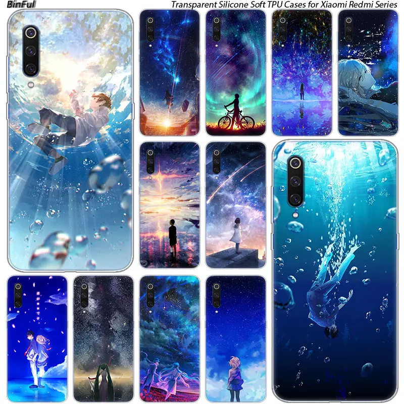 Фото Силиконовый чехол Звездный день для Xiaomi Pocophone F1 9T 9 9SE 8 A2 Lite A1 Mix3 Redmi K20 7A Note 4 4X 5 6 7 Pro