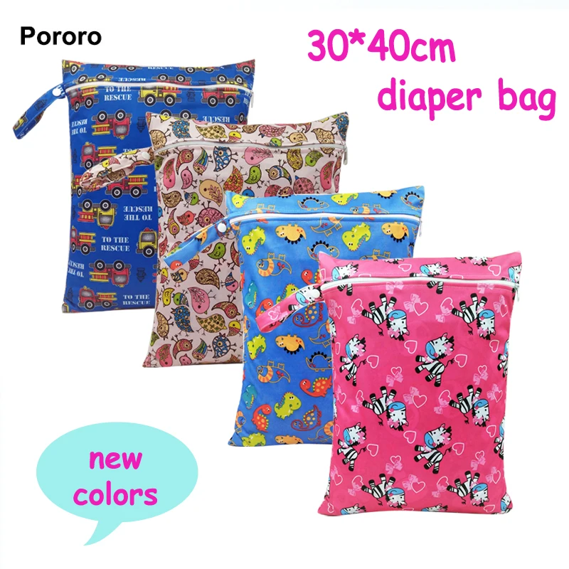PORORO plain color waterproof nappy bag with hanging handle, reusable zipper design baby cloth diaper bag 5pcs,bag for wet nappy
PORORO plain color waterproof nappy bag with hanging handle, reusable zipper design baby cloth diaper bag 5pcs,bag for wet nappy