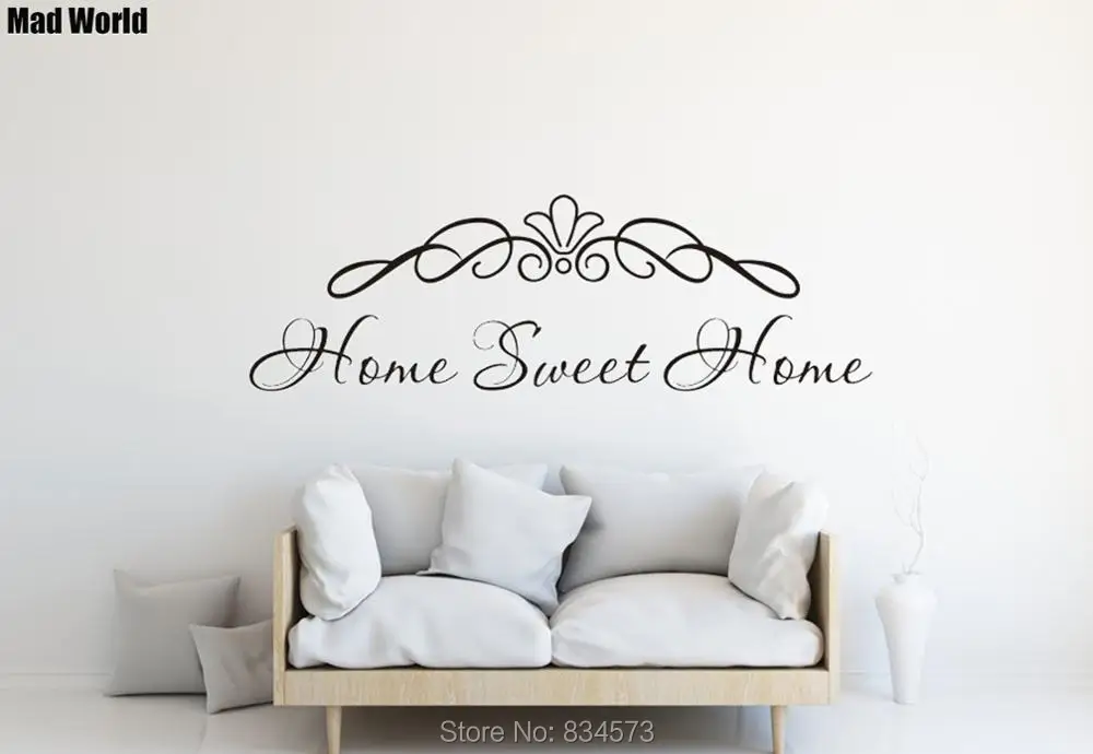 Mad World-Home sweet home Wall Art Stickers Wall Decal Home DIY Decoration Removable Room Decor Wall Stickers
Mad World-Home sweet home Wall Art Stickers Wall Decal Home DIY Decoration Removable Room Decor Wall Stickers