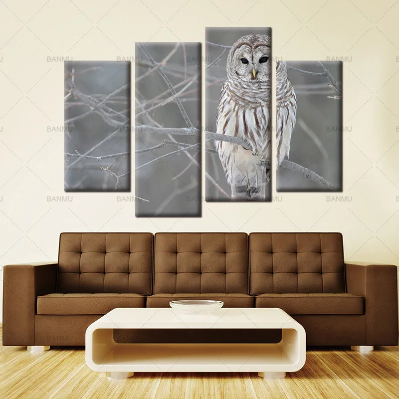 canvas painting wall art decor home 4 Piece Wall Art Painting White Owl In The Tree Prints On Canvas The Picture Animal Pictures
canvas painting wall art decor home 4 Piece Wall Art Painting White Owl In The Tree Prints On Canvas The Picture Animal Pictures