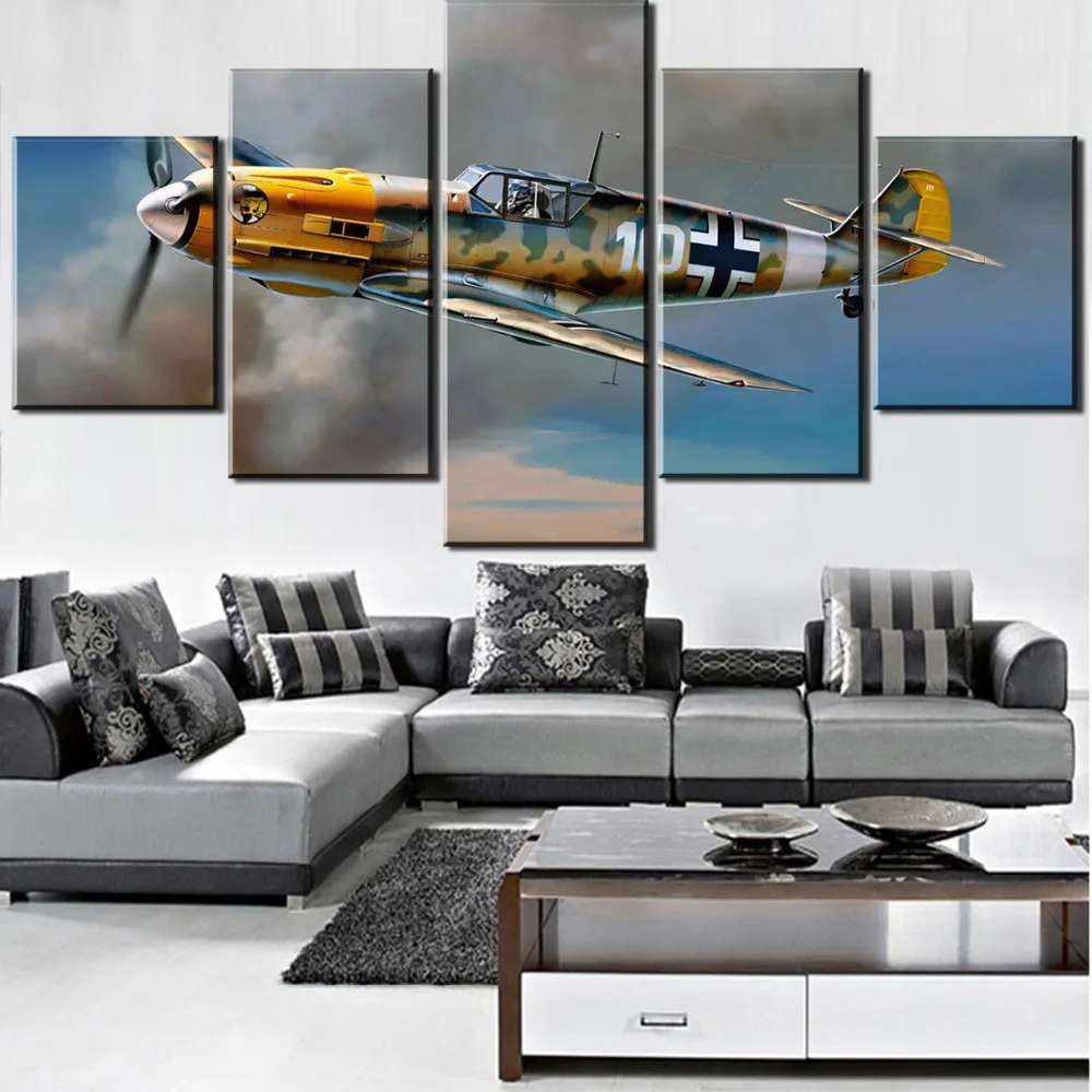 HD Printing 5 Canvas Painting Messerschmitt Bf 109 Airplane Poster Retro Decor Bedroom Living Room Home Wall Art Picture Frame
HD Printing 5 Canvas Painting Messerschmitt Bf 109 Airplane Poster Retro Decor Bedroom Living Room Home Wall Art Picture Frame