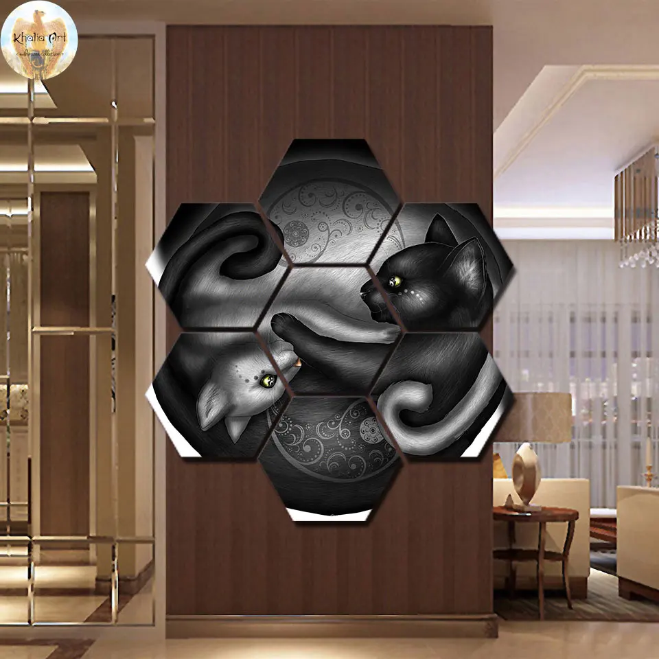 Yinyang by Khalia Art Wall Picture home decor Canvas painting Wall art print 7 panels canvas painting home decor Pictures print
Yinyang by Khalia Art Wall Picture home decor Canvas painting Wall art print 7 panels canvas painting home decor Pictures print