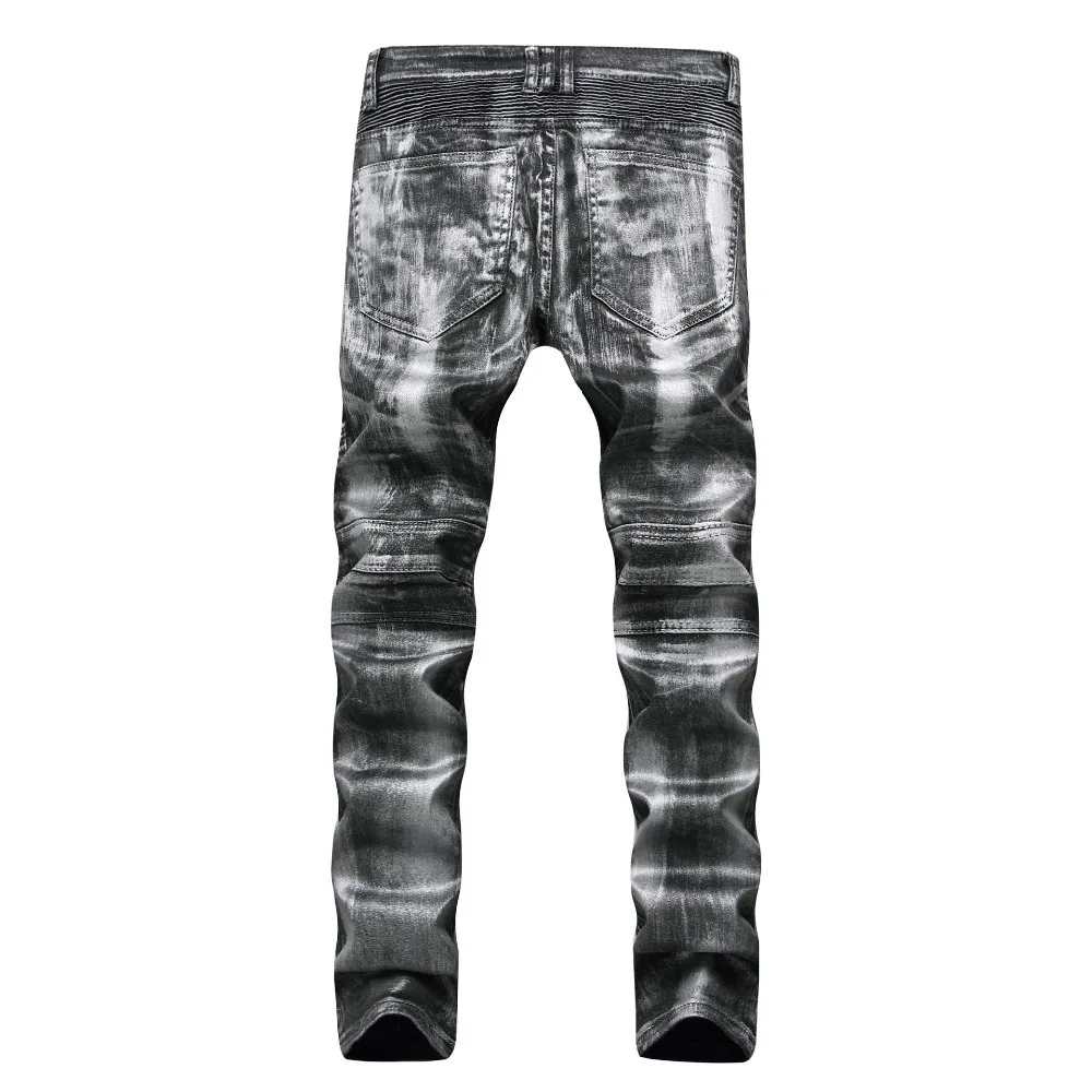 Casual Europe and America Gold Silver Jeans Men Straight Biker Jeans New Fashion Pant Male Slim Denim Trouser
Casual Europe and America Gold Silver Jeans Men Straight Biker Jeans New Fashion Pant Male Slim Denim Trouser