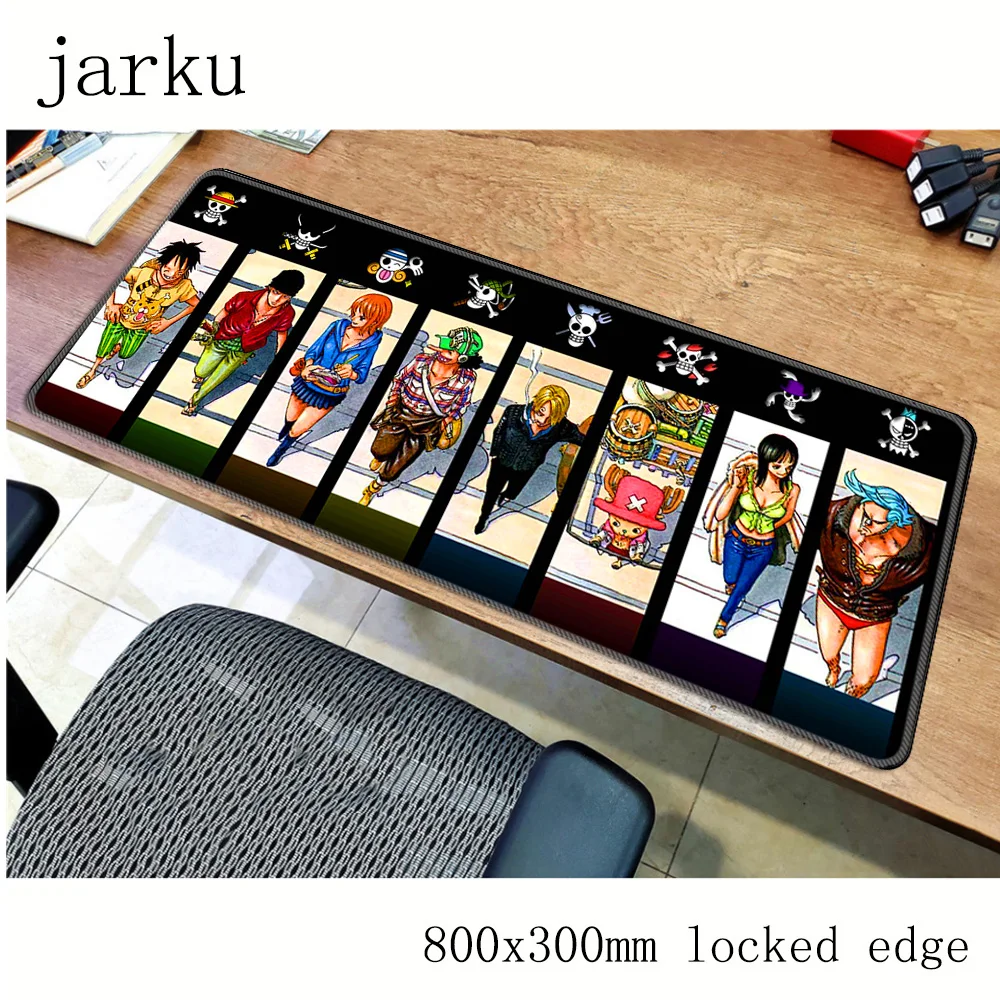 One Piece mousepad gamer 800x300X3MM gaming mouse pad large cute notebook pc accessories laptop padmouse ergonomic mat
One Piece mousepad gamer 800x300X3MM gaming mouse pad large cute notebook pc accessories laptop padmouse ergonomic mat