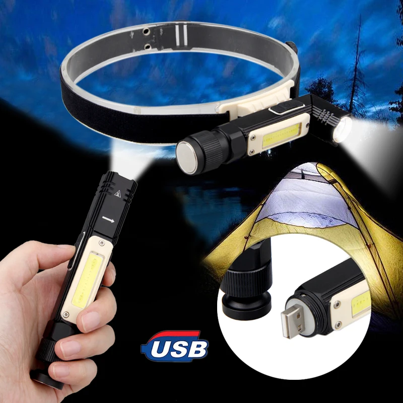 Right angle headlamp 5 mode Rotatable Flashlight Rechargeable COB LED Multi-functional Headlight Portable Work Lights
Right angle headlamp 5 mode Rotatable Flashlight Rechargeable COB LED Multi-functional Headlight Portable Work Lights