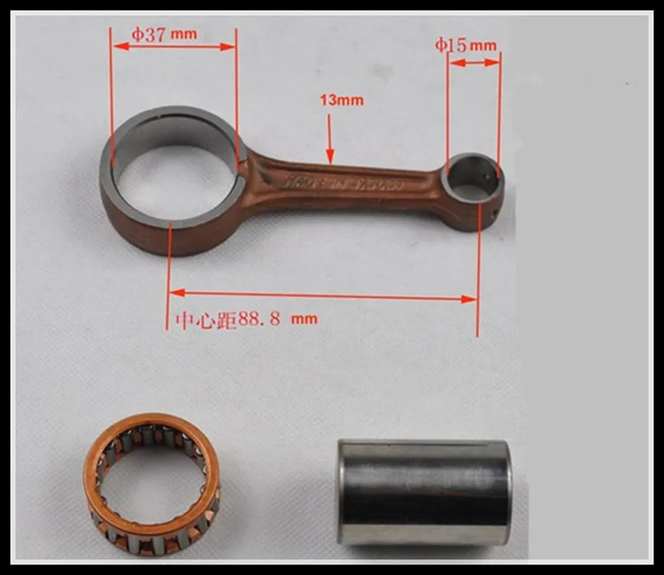 YBR125 type motorcycle crankshaft assembly sword crankshaft crankshaft construction of Euro 1 and Euro 2 crankshaft
YBR125 type motorcycle crankshaft assembly sword crankshaft crankshaft construction of Euro 1 and Euro 2 crankshaft