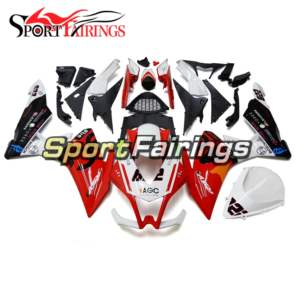 White Red Black Body Kits for Aprilia RSV4 1000 2010 2015 10 11 12 13 14 15 ABS Plastic Injection Hulls Motorcycle Body Frames
White Red Black Body Kits for Aprilia RSV4 1000 2010 2015 10 11 12 13 14 15 ABS Plastic Injection Hulls Motorcycle Body Frames