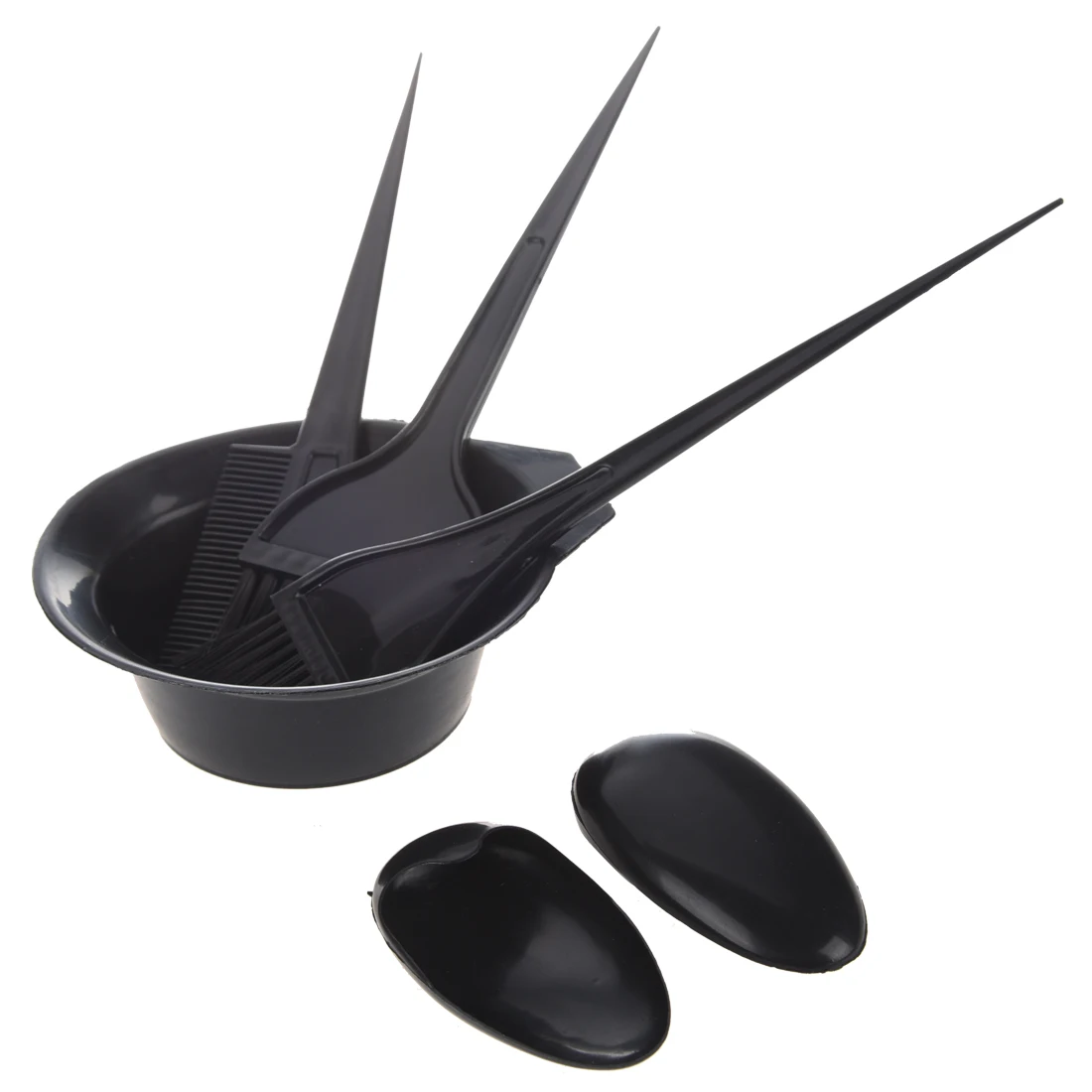 5Pcs Hairdressing Brushes Bowl Combo Salon Hair Color Dye Tint Tool Set Hair Coloring Kit Black
5Pcs Hairdressing Brushes Bowl Combo Salon Hair Color Dye Tint Tool Set Hair Coloring Kit Black