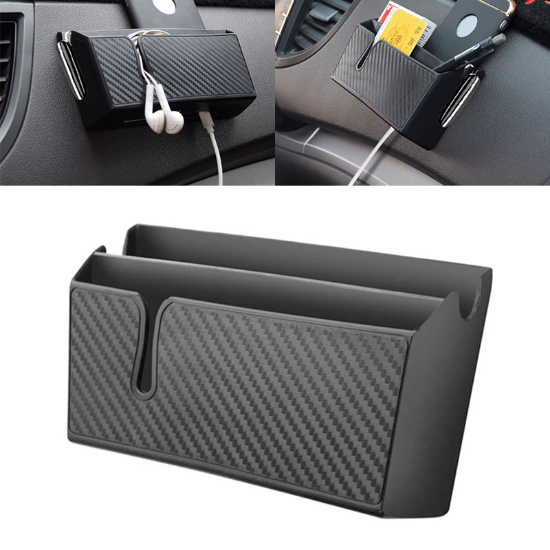 Черный Автомобильный многофункциональный контейнер для хранения телефона с отверстием для зарядки, держатель-Органайзер 
Черный Автомобильный многофункциональный контейнер для хранения телефона с отверстием для зарядки, держатель-Органайзер