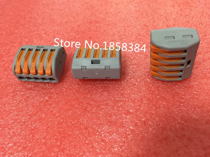 20PCS/lot PCT-215 5 Pin Universal compact wire wiring connector conductor terminal block with lever
20PCS/lot PCT-215 5 Pin Universal compact wire wiring connector conductor terminal block with lever