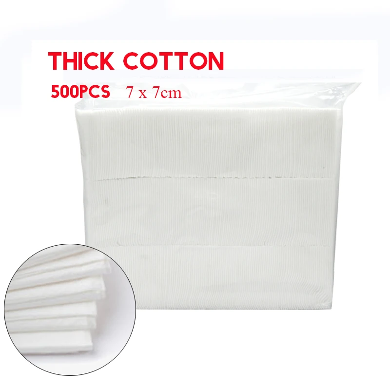 500pcs brand new thickening tattoo clean cotton for microblading permanent makeup accesories 7x7cm
500pcs brand new thickening tattoo clean cotton for microblading permanent makeup accesories 7x7cm
