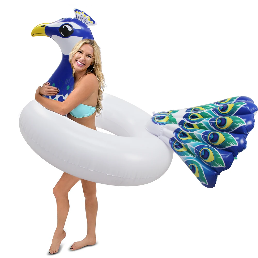 Giant Inflatable Peacock Pool Float Row Ride-On Swimming Ring Water Holiday Party Toys boia piscina
Giant Inflatable Peacock Pool Float Row Ride-On Swimming Ring Water Holiday Party Toys boia piscina