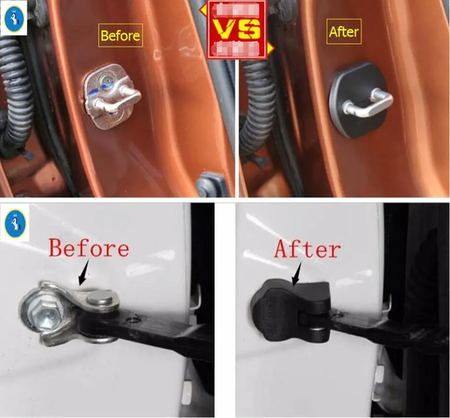 Yimaautotrims Inner Door Stop Rust Waterproof & Lock Protector Cover Trim For Nissan Teana Altima / Sentra / Sylphy 2014 - 2017
Yimaautotrims Inner Door Stop Rust Waterproof & Lock Protector Cover Trim For Nissan Teana Altima / Sentra / Sylphy 2014 - 2017