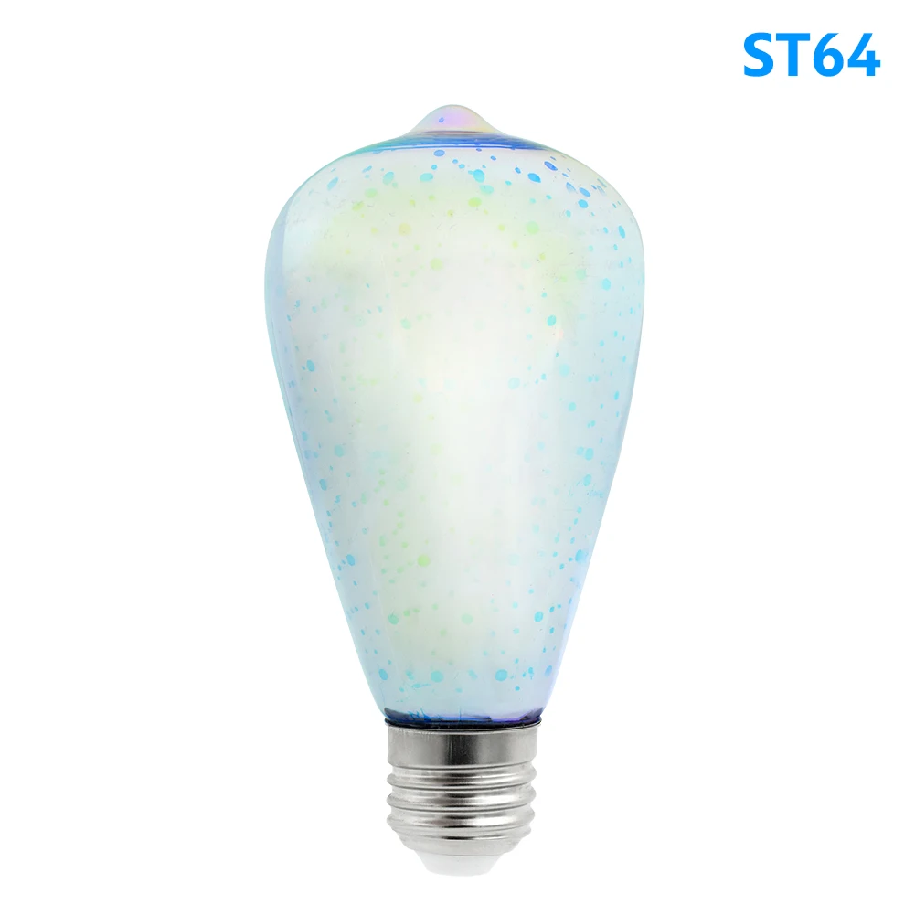 TSLLEN 4 Pcs 3D Decorative Bulb E27 5W 110V 220V LED Filament lamp Copper Wire String Replace Incandescent Bulb Room Decorate
TSLLEN 4 Pcs 3D Decorative Bulb E27 5W 110V 220V LED Filament lamp Copper Wire String Replace Incandescent Bulb Room Decorate