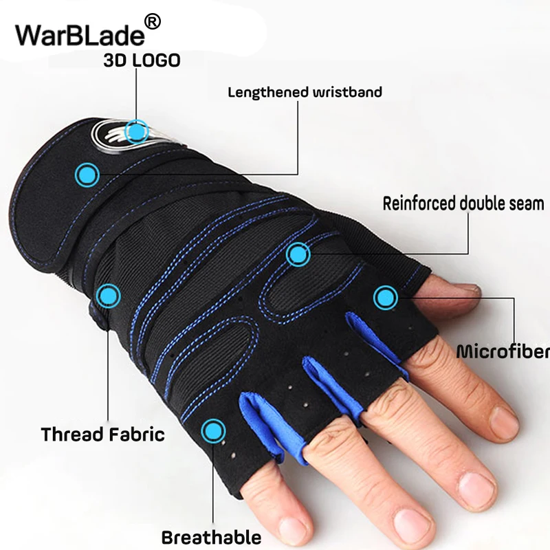 WBL Professional Gym Gloves Men Exercise Protecting Breathable Outdoor Sports Gloves fitness weight-lifting half finger gloves
WBL Professional Gym Gloves Men Exercise Protecting Breathable Outdoor Sports Gloves fitness weight-lifting half finger gloves