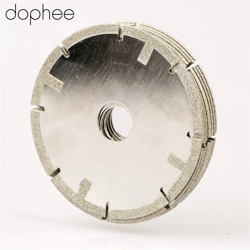 dophee 5PCS 4" 100mm Diamond Coated CUT CUTTING Grinding Saw Blade Wheel Disc 1.5mm Thickness Grit 60# Free Shipping
dophee 5PCS 4" 100mm Diamond Coated CUT CUTTING Grinding Saw Blade Wheel Disc 1.5mm Thickness Grit 60# Free Shipping