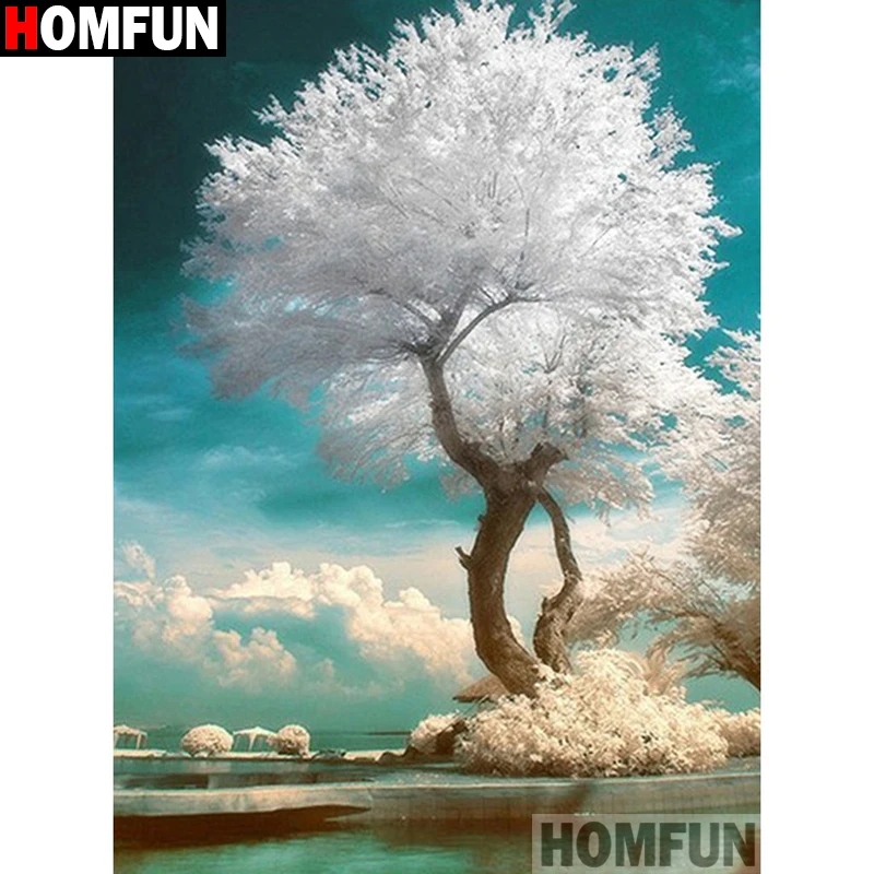 HOMFUN Full Square/Round Drill 5D DIY Diamond Painting "White tree" Embroidery Cross Stitch 5D Home Decor A14272
HOMFUN Full Square/Round Drill 5D DIY Diamond Painting "White tree" Embroidery Cross Stitch 5D Home Decor A14272