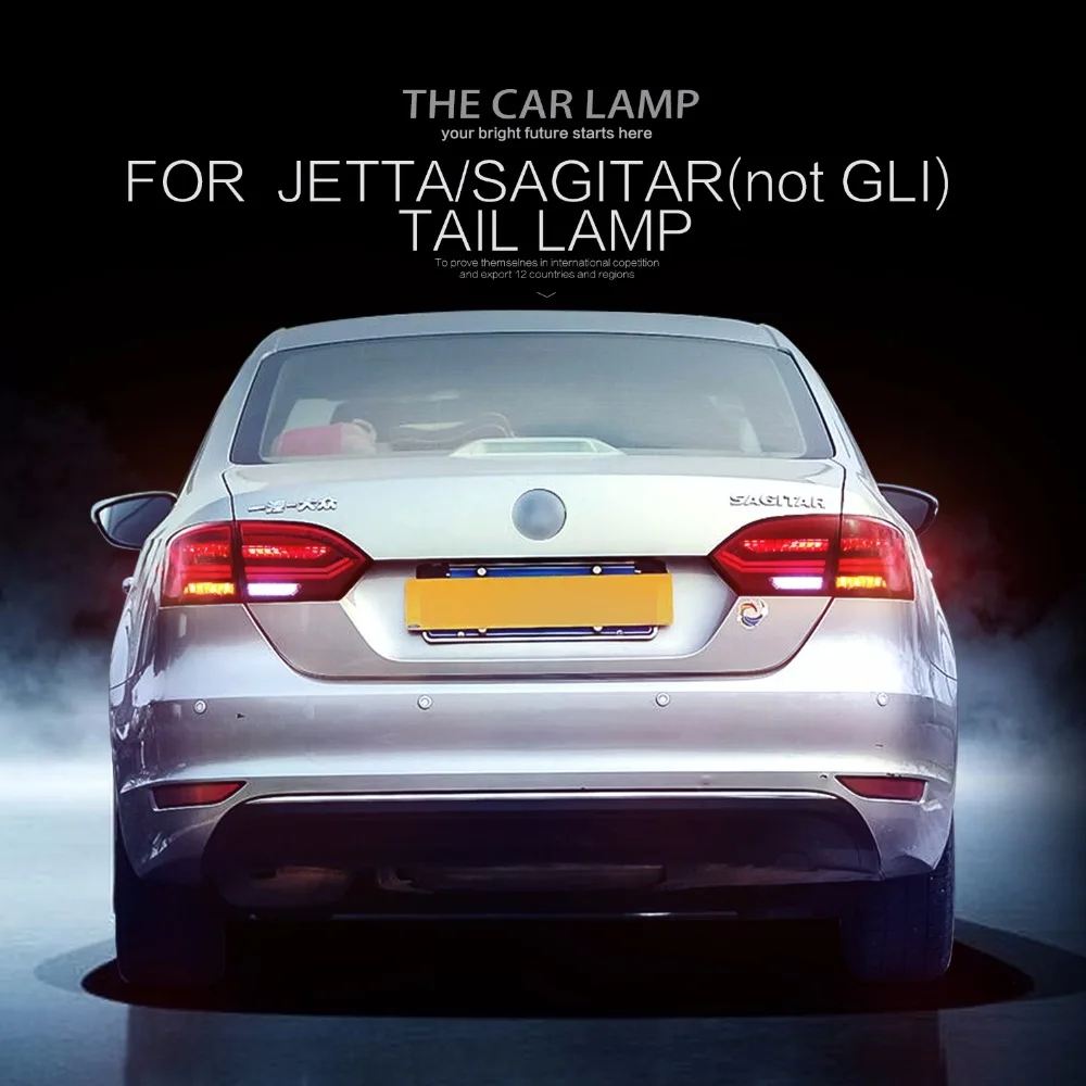 Vland Car Styling Tail Light For VW Jetta MK6 Taillight/Sagitar 2012-2014 Led Rear Lamp New Design Red Lens Assembly
Vland Car Styling Tail Light For VW Jetta MK6 Taillight/Sagitar 2012-2014 Led Rear Lamp New Design Red Lens Assembly