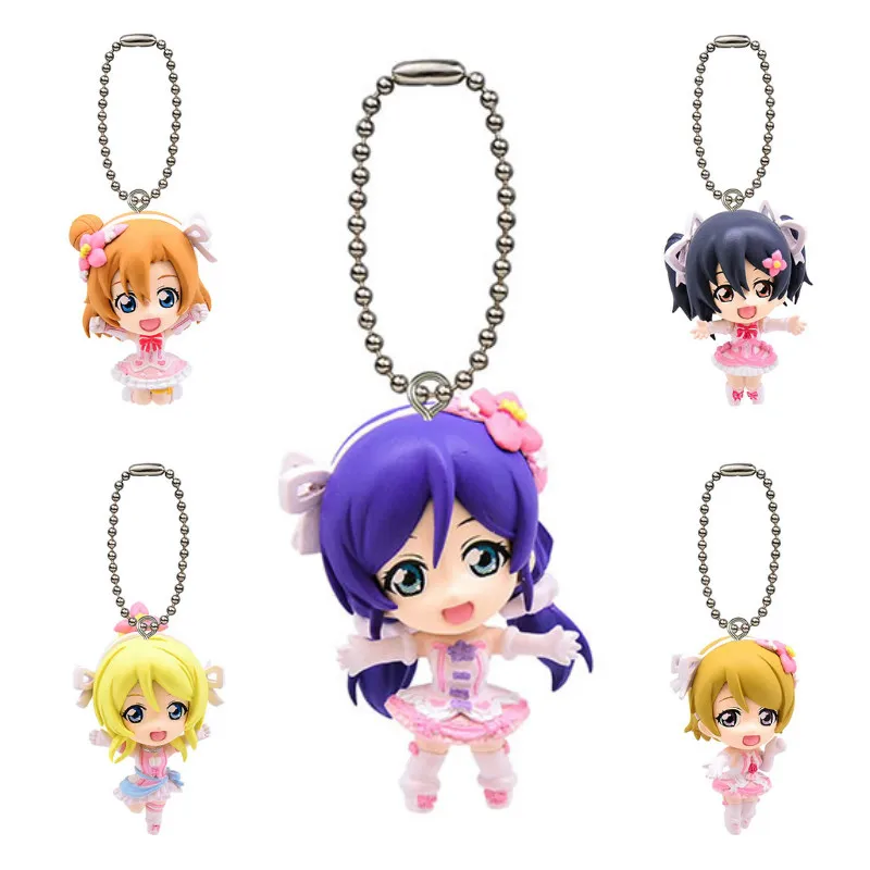 Lovelive Love Live Аниме игра Котори Маки Umi Eli Нико Gacha Kawaii Смола Брелок капсула кулон|capsule