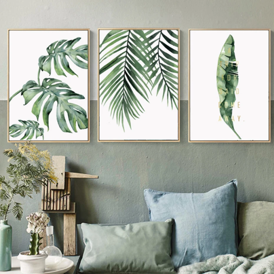 Green Tropical Plants Nordic Canvas Paintings Wall Art Pictures Poster and Print for Kids Bedroom Home Decor Drop shipping
Green Tropical Plants Nordic Canvas Paintings Wall Art Pictures Poster and Print for Kids Bedroom Home Decor Drop shipping