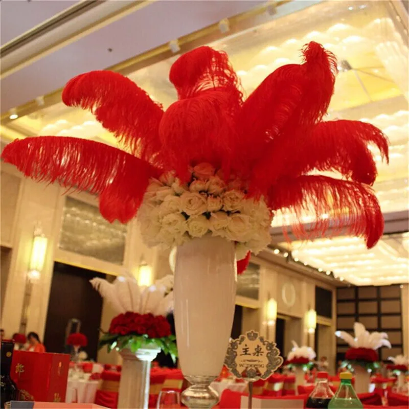 YOYUE 10 Pcs/lot Natural Red Ostrich Feathers For Crafts 15-75cm Carnival Costumes Party Home Wedding Decorations Plumes
YOYUE 10 Pcs/lot Natural Red Ostrich Feathers For Crafts 15-75cm Carnival Costumes Party Home Wedding Decorations Plumes