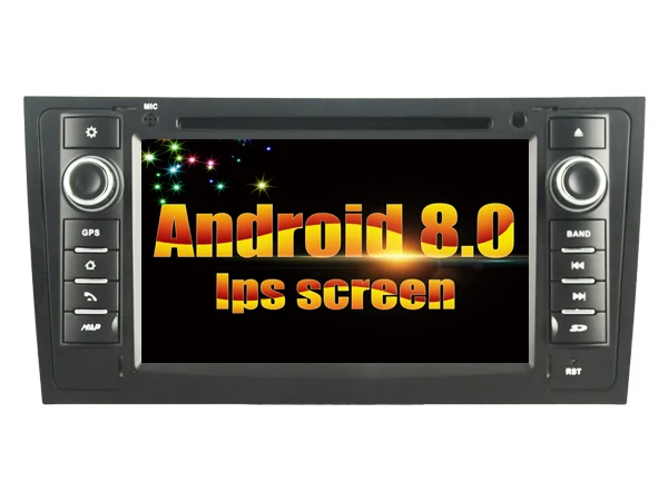 Android 8 0 ips Экран авто стерео Мультимедиа для AUDI S6 1997 2007 dvd плеер gps Bluetooth радио