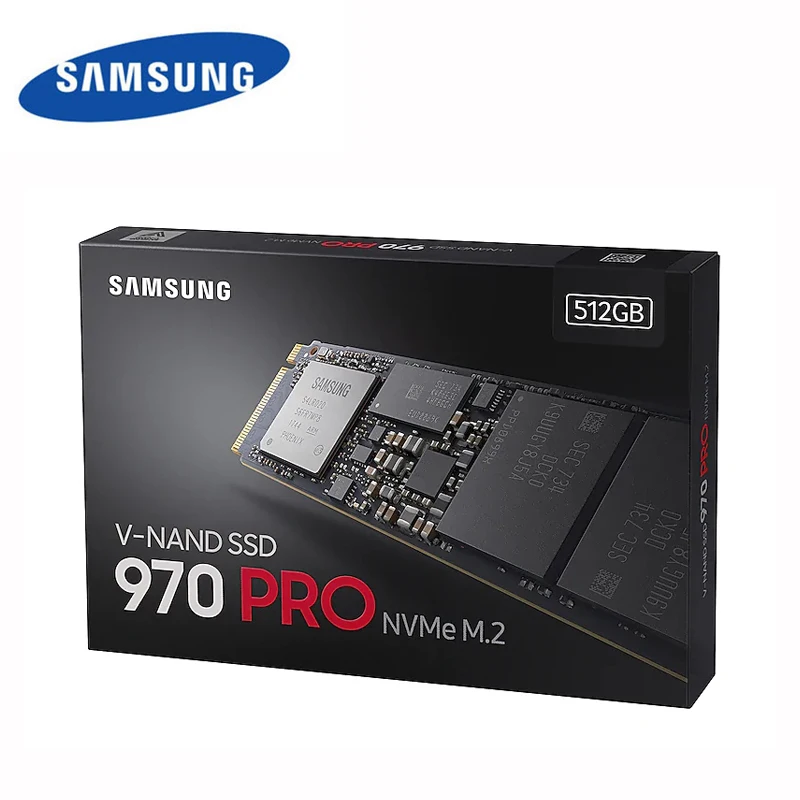 Горячая продажа Samsung SSD 970 PRO NVMe M.2 2280 внутренний 512 ГБ ТБ твердотельный жесткий диск
