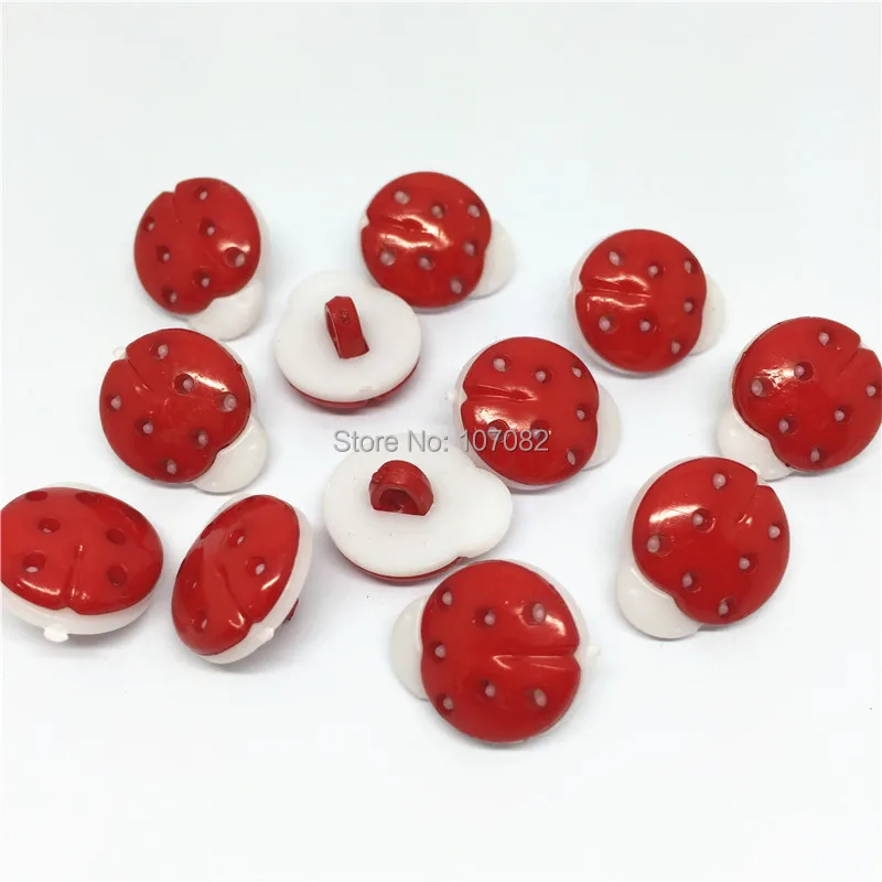 100pcs White+Red Plastic Ladybugs Ladybirds Buttons Crafts Sewing Shank Accessories 13x15mm Scrapbooking
100pcs White+Red Plastic Ladybugs Ladybirds Buttons Crafts Sewing Shank Accessories 13x15mm Scrapbooking