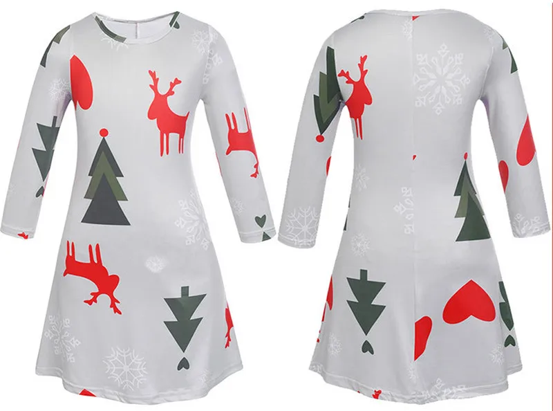 Christmas Girls Dress Long Sleeve Stanta Reindeer Xmas Dress Vestidos Princess Girls Gift Pary Dresses D1075
Christmas Girls Dress Long Sleeve Stanta Reindeer Xmas Dress Vestidos Princess Girls Gift Pary Dresses D1075