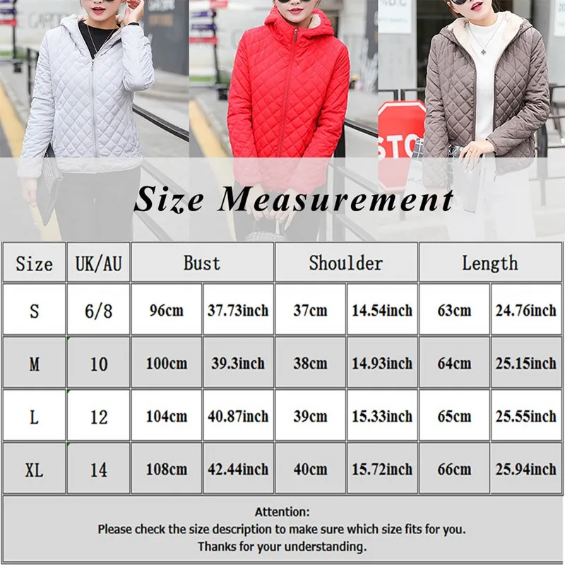 Autumn Nice New Parkas Basic Jackets Female Women Winter Plus Velvet Lamb Hooded Coats Cotton Winter Jacket Womens Outwear Coat
Autumn Nice New Parkas Basic Jackets Female Women Winter Plus Velvet Lamb Hooded Coats Cotton Winter Jacket Womens Outwear Coat