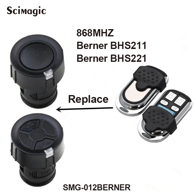 Для гаражных ворот Berner BHS 211 221 153 110 140 121 130 пульт дистанционного управления