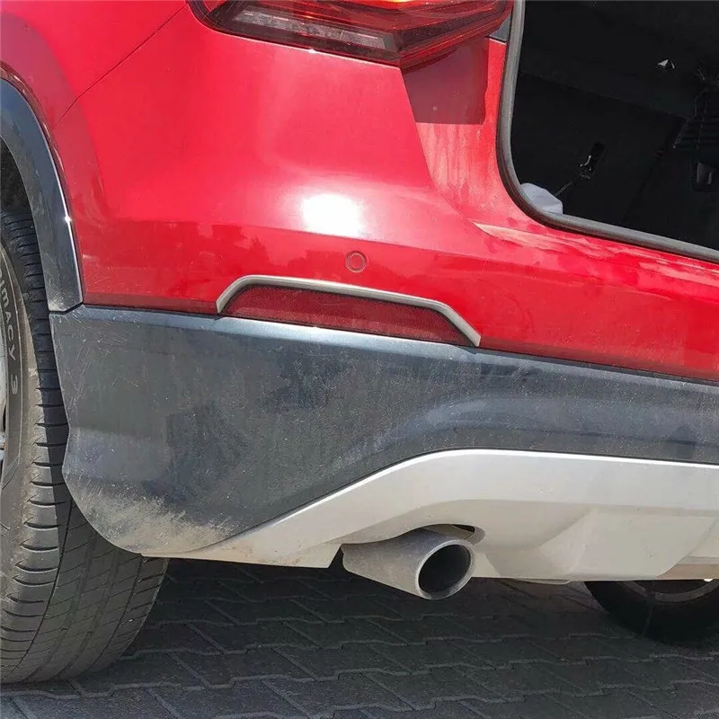 WELKINRY car auto cover styling for Audi Q2 2016 2017 2018 ABS chrome rear tail fog lamp light eyelid eyebrow decorative trim
WELKINRY car auto cover styling for Audi Q2 2016 2017 2018 ABS chrome rear tail fog lamp light eyelid eyebrow decorative trim