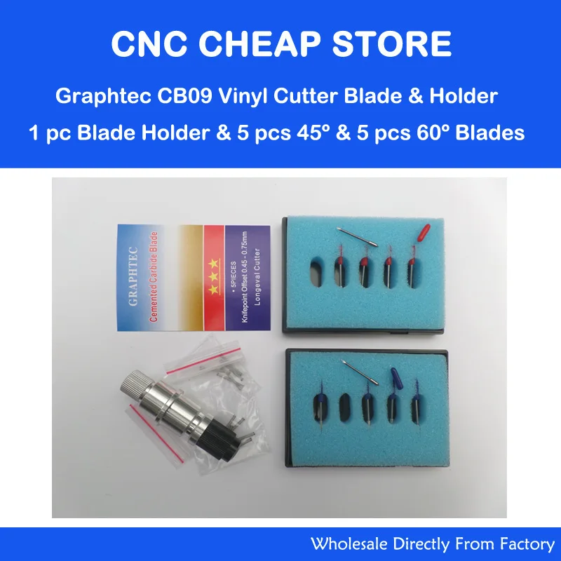 Small holder 0.9mm+ 5pcs 45 + 5pcs 60 Deg silhouette cameo craftrobo Cutting Vinyl cutter Blades
Small holder 0.9mm+ 5pcs 45 + 5pcs 60 Deg silhouette cameo craftrobo Cutting Vinyl cutter Blades